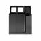 Bica Model 887 Waste sorting 3x45 ltr. Lid/open inputs Anthracite