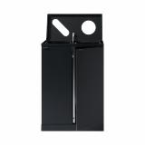 Bica Model 889 Waste sorting 2x65 ltr. Paper/round input Anthracite