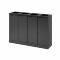 Bica Model 891 Waste sorting 4x60 ltr. Open inputs Anthracite