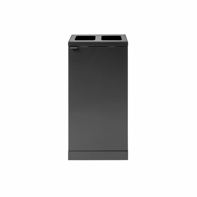 Bica Model 951 Waste sorting 2x45 ltr. With shelves Anthracite
