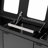 Bica Model 955 Waste sorting 2x65 + 2x45 ltr. With shelves and lid Anthracite