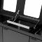 Bica Model 955 Waste sorting 2x65 + 2x45 ltr. With shelves and lid Anthracite