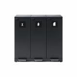 Bica Model 976 Waste sorting 3x65 ltr. Foot pedals Anthracite