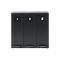 Bica Model 976 Waste sorting 3x65 ltr. Foot pedals Anthracite