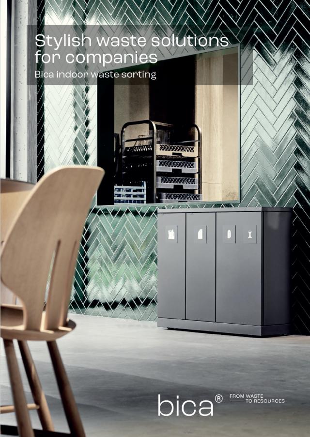 Inspiration brochure om Bica affaldsløsninger