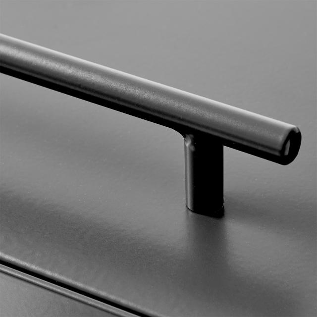 Bica Model 854 Waste bin 95 ltr. Lid Anthracite