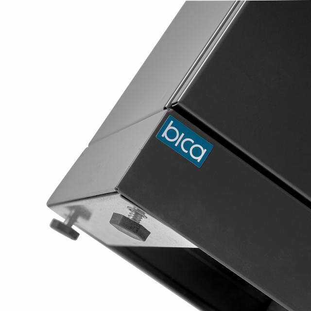 Bica Model 855 Waste bin 95 ltr. Paper input Anthracite