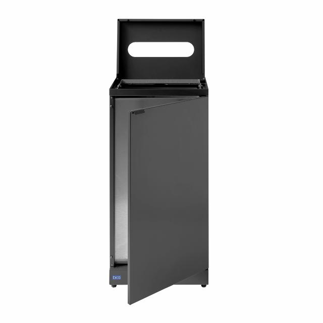 Bica Model 855 Waste bin 95 ltr. Paper input Anthracite
