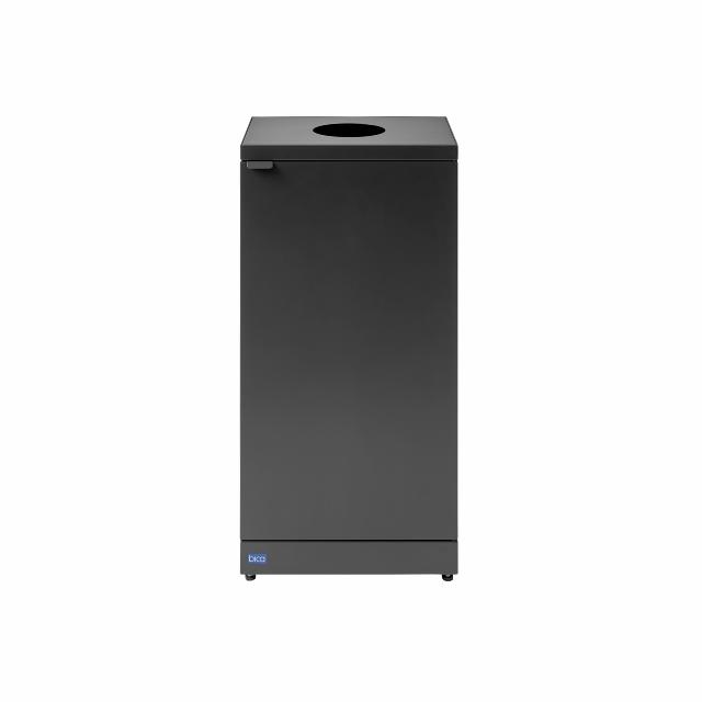 Bica Model 856 Waste bin 95 ltr. Round input Anthracite