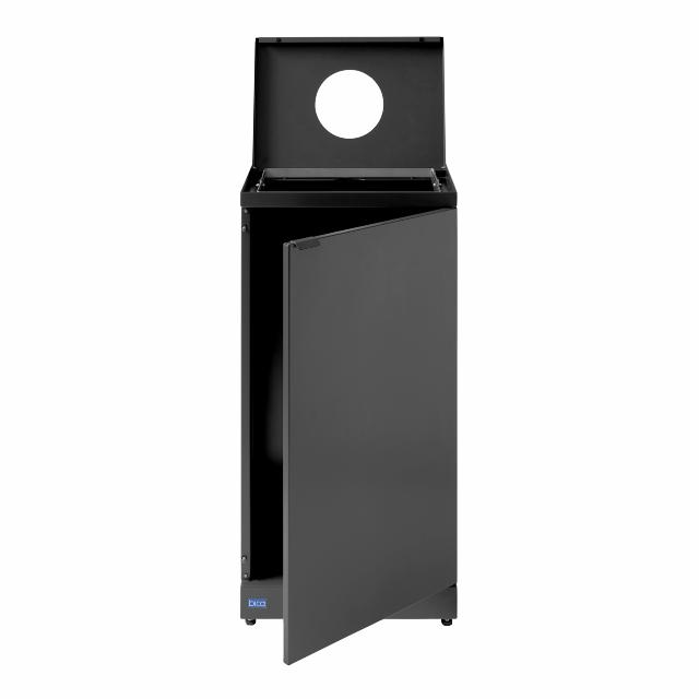 Bica Model 856 Waste bin 95 ltr. Round input Anthracite