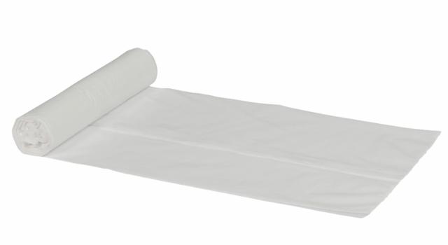 Plastic bags 15 ltr. LDPE, virgin White