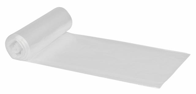 Plastic bags 120 ltr. LDPE, virgin Transparent