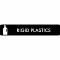 Pictogram Rigid plastics 16x3 cm Sticker Black