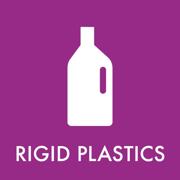 Pictogram Rigid plastics 12x12 cm Magnetic Purple