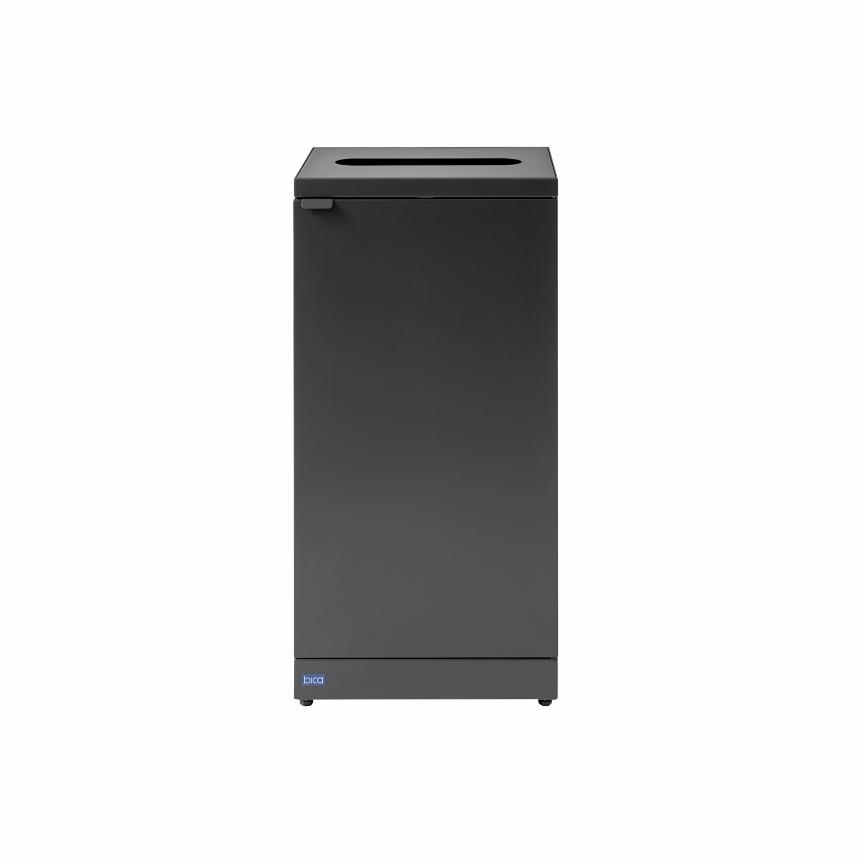 Bica Model 855 Waste bin 95 ltr. Paper input Anthracite